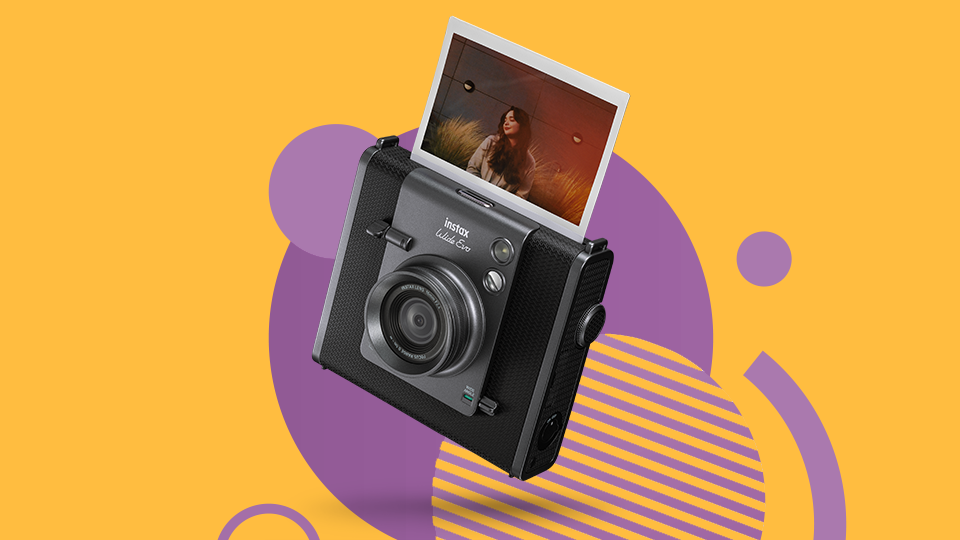 FUJIFILM INSTAX WIDE EVO Hybrid Instant Film Camera