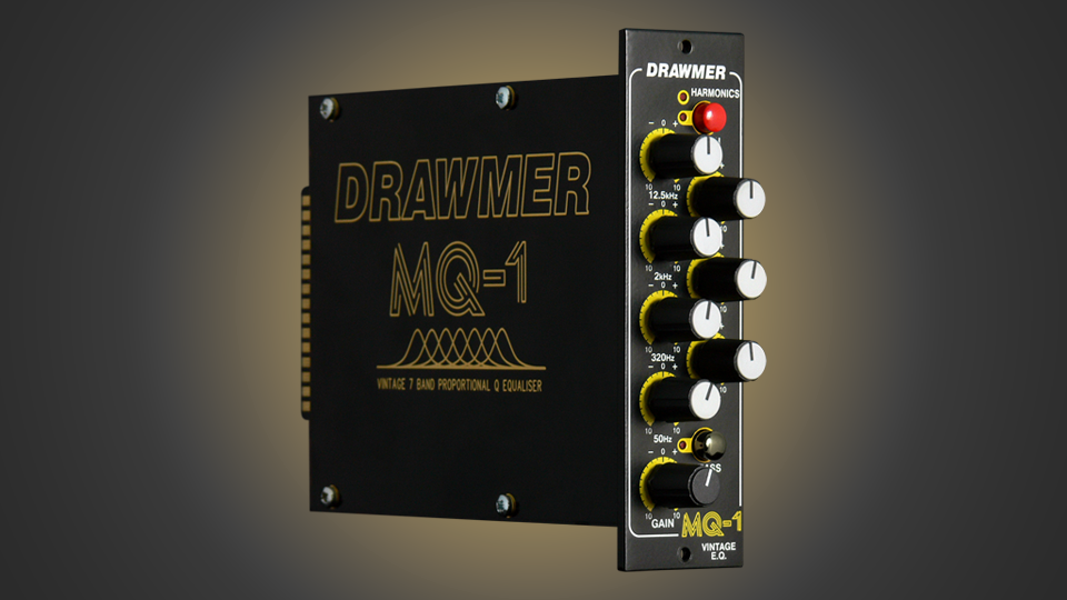 Drawmer MQ-1 Single Channel Vintage 7 Band Equalizer Drawmer MQ-1 Single Channel Vintage 7 Band Equalizer