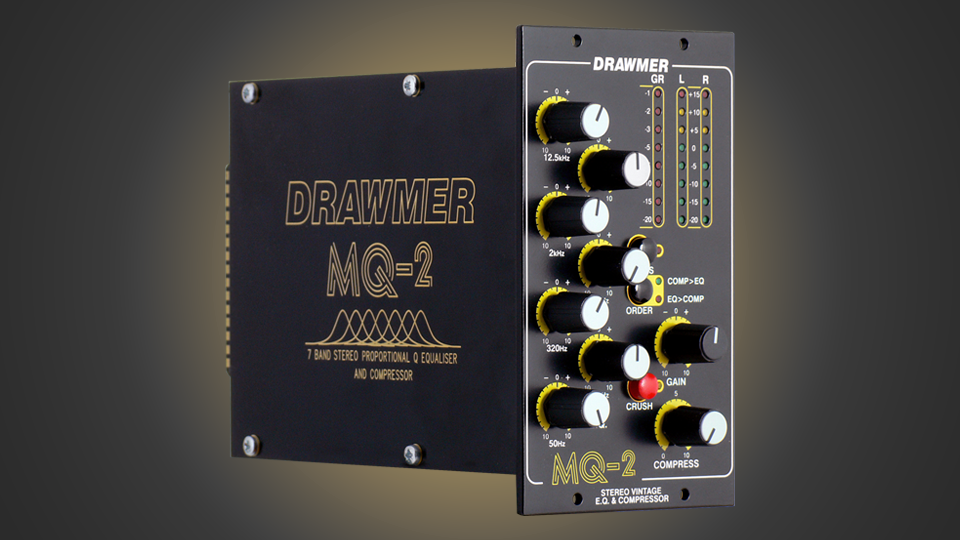 Drawmer MQ-2 Stereo Vintage Equalizer and Compressor Drawmer MQ-2 Stereo Vintage Equalizer and Compressor
