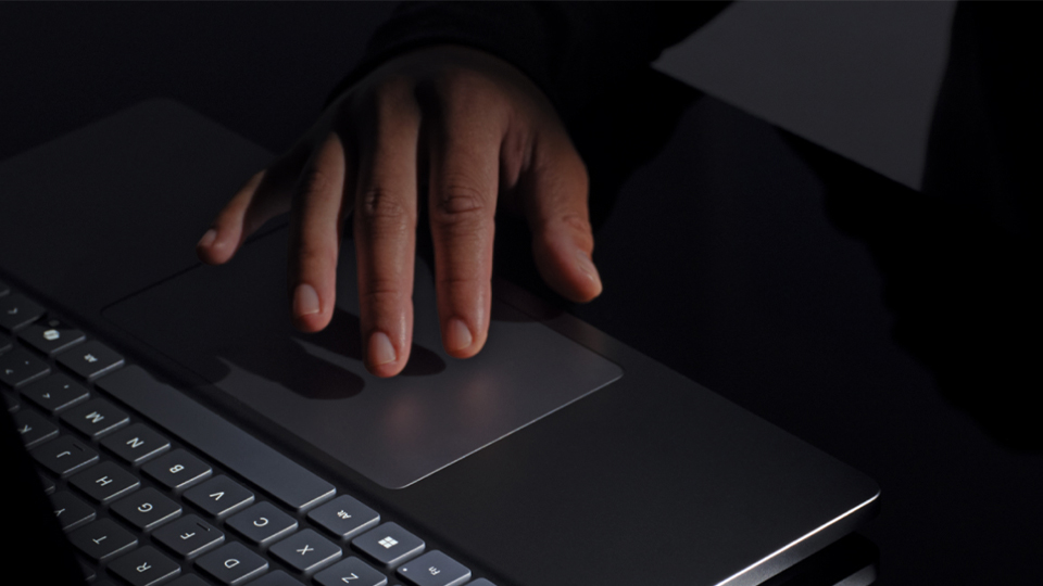 Microsoft Surface Laptop Ultra precision haptic touchpad