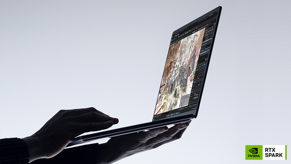 Microsoft Surface Laptop Ultra with NVIDIA RTX Spark Processor