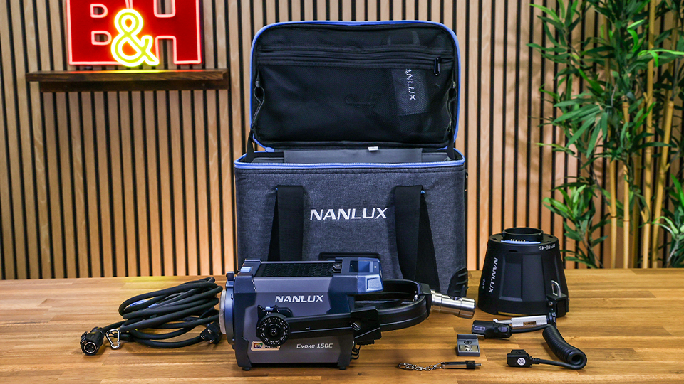 Nanlux Evoke 150C RGB LED Spotlight Kit with Carry Bag