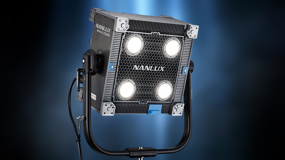 Nanlux Matrix 2500B LED Bi Color Multi Source Spotlight Nanlux Matrix 2500B LED Bi Color Multi Source Spotlight