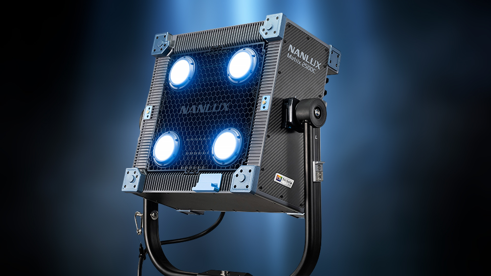 Nanlux Matrix 2500C LED RGB Multi Source Spotlight Nanlux Matrix 2500C LED RGB Multi Source Spotlight