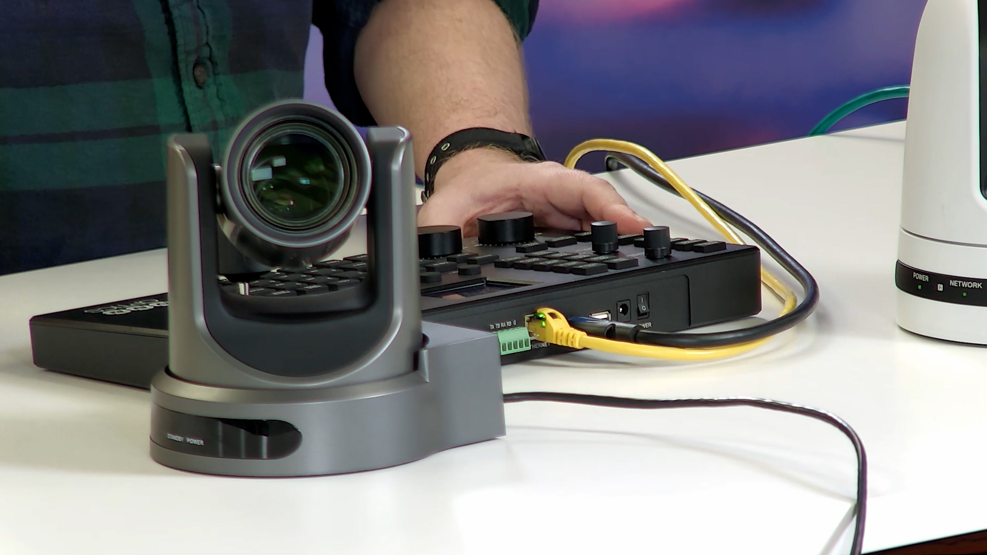 PTZOptics SuperJoy NDI|HX/IP &amp; Serial PTZ Camera Joystick Controller