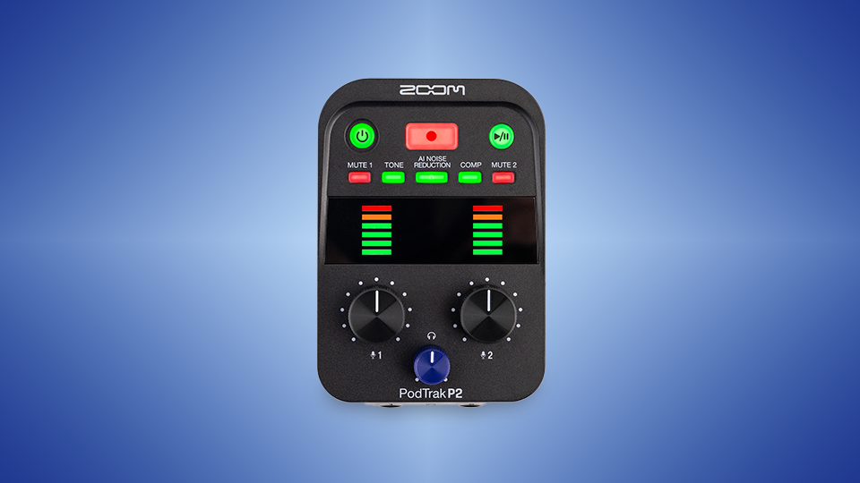 Zoom PodTrack P2 Dual USB Mic Recorder for Podcasters