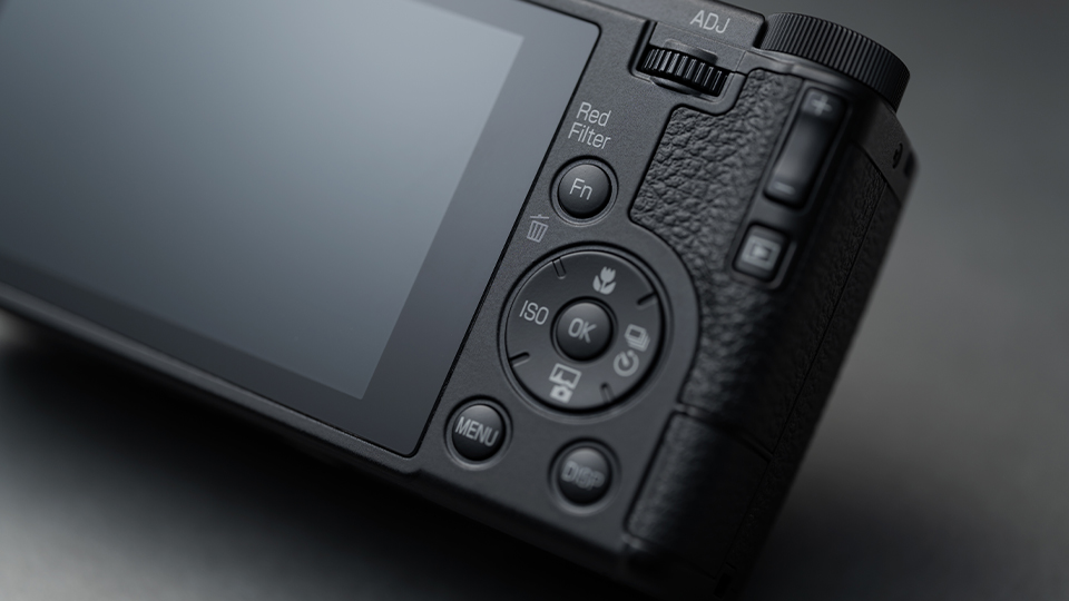 RICOH GR IV Monochrome Rear RICOH GR IV Monochrome Rear