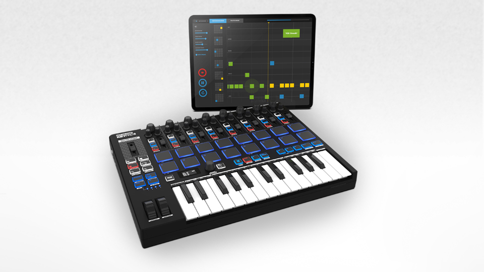 Reloop Keypad Pro Compact USB-MIDI 4-In-1 DAW Workstation Controller Reloop Keypad Pro Compact USB-MIDI 4-In-1 DAW Workstation Controller