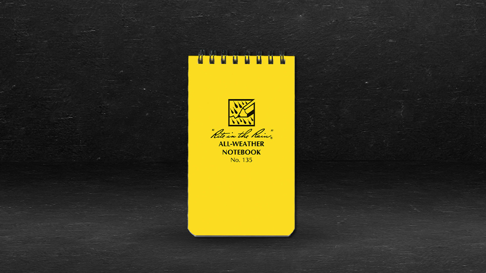 Rite in the Rain Top Spiral All Weather Notebook Rite in the Rain Top Spiral All Weather Notebook