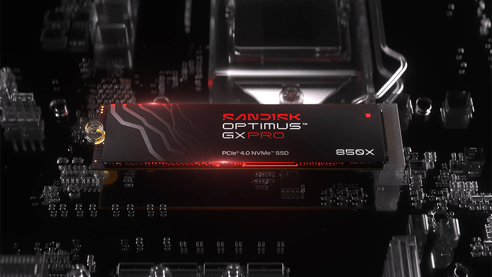 SanDisk 1TB Optimus GX PRO 850X NVMe PCIe 4.0 M.2 Internal SSD SanDisk 1TB Optimus GX PRO 850X NVMe PCIe 4.0 M.2 Internal SSD
