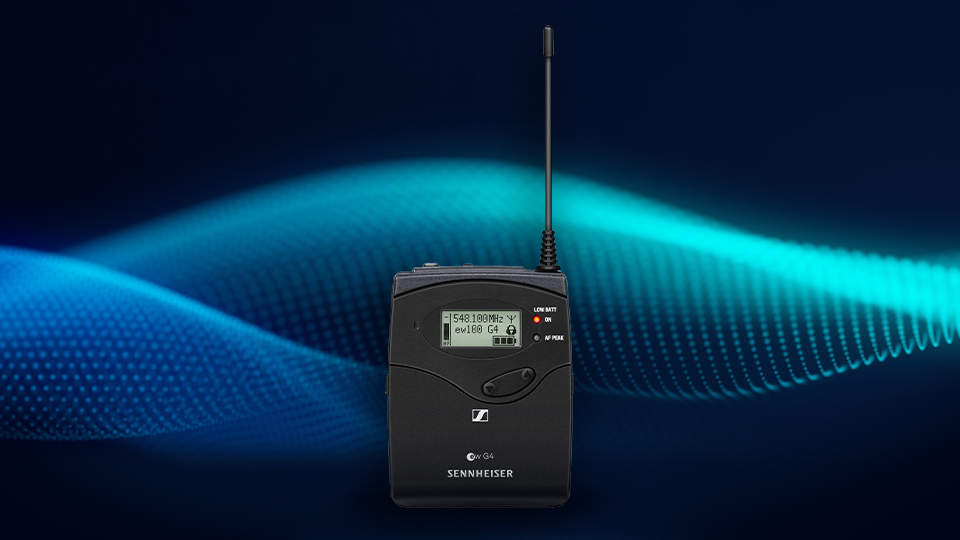 Sennheiser EW 100 ENG G4 Camera Mount Wireless Legendary Series Sennheiser EW 100 ENG G4 Camera Mount Wireless Legendary Series