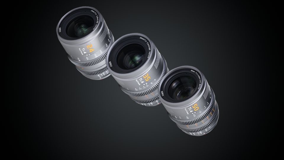 Sirui VP-1 Vision Prime T1.4 Full-Frame Cine 3-Lens Kit Sirui VP-1 Vision Prime T1.4 Full-Frame Cine 3-Lens Kit