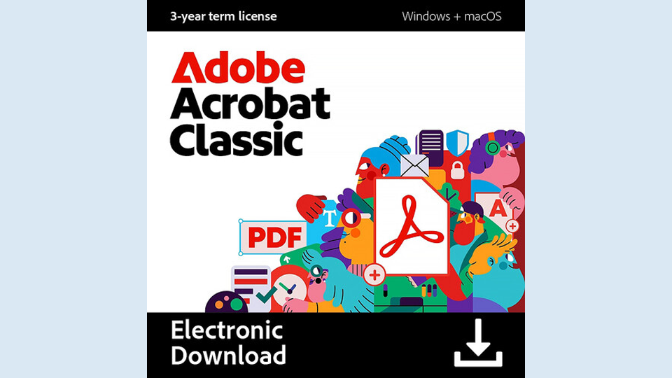 Adobe Acrobat Classic (Email with Download Code)