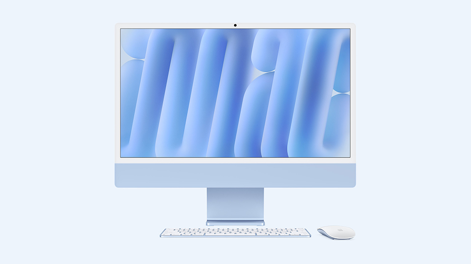 iMac with M4 in Blue