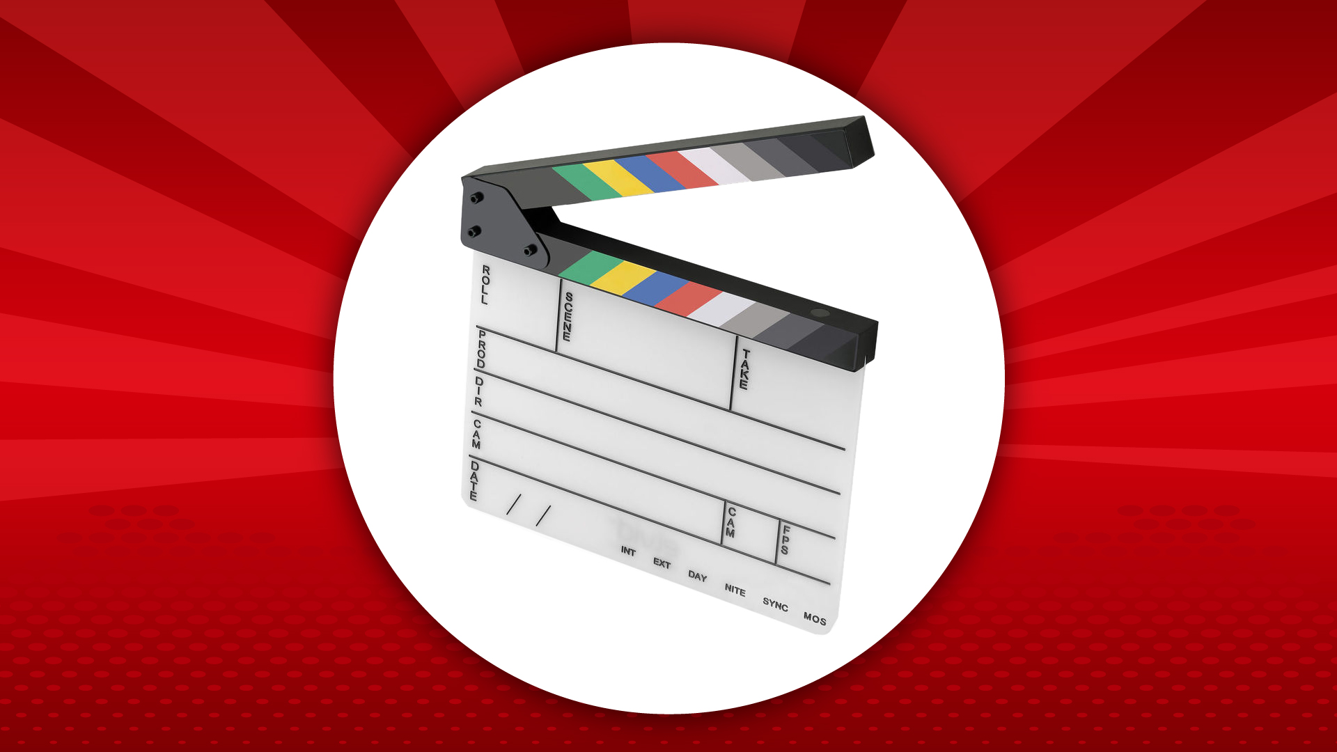 Elvid 9-Section Acrylic Dry Erase Production Slate with Soft Case Kit Elvid 9-Section Acrylic Dry Erase Production Slate with Soft Case Kit