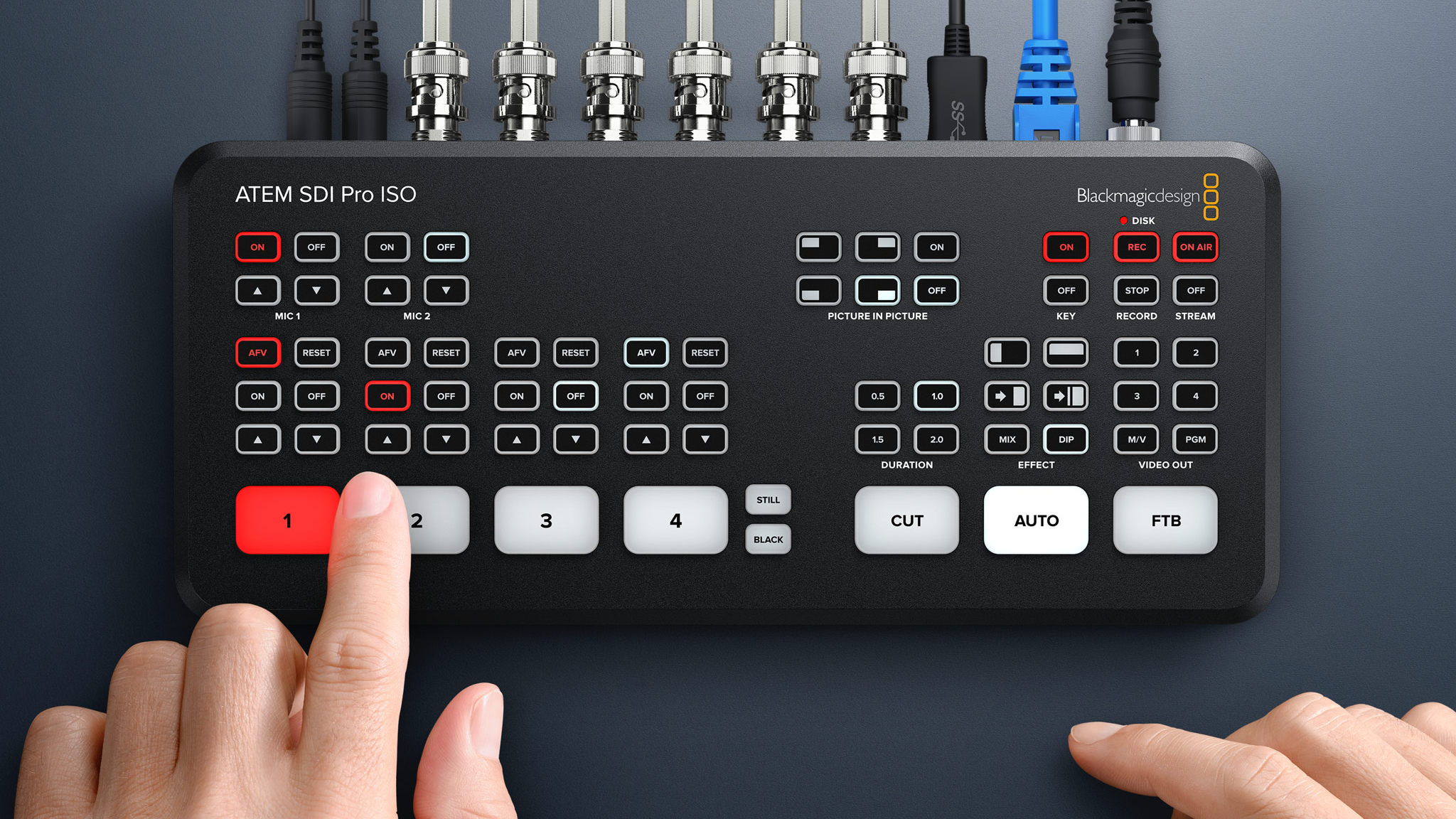 Blackmagic Design ATEM Mini Pro HDMI Live Stream Switcher