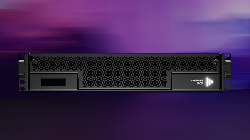 disguise rx III Render Engine Server