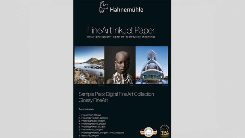 Hahnemuhle Glossy Sample Pack FineArt Assortment Hahnemuhle Glossy Sample Pack FineArt Assortment