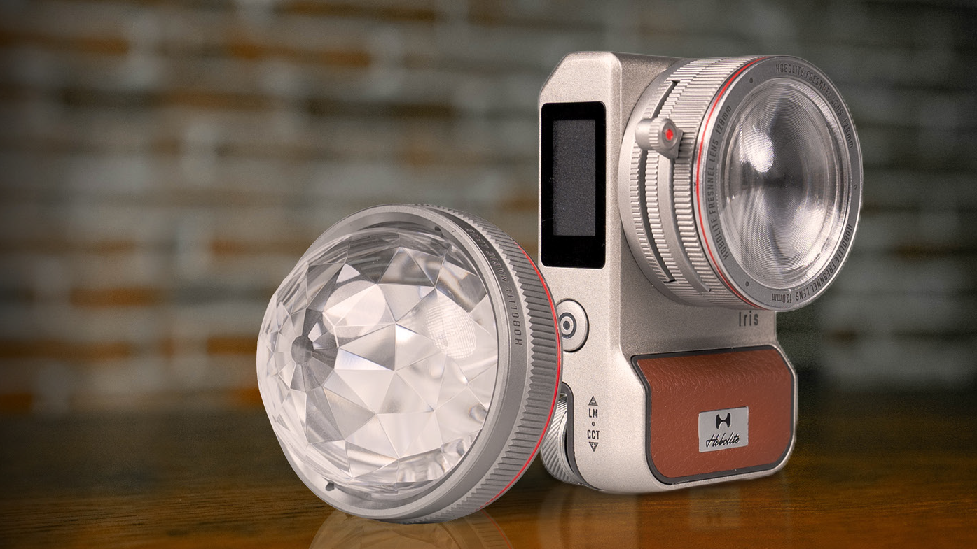 Iris Bi-Color LED Light & Frosted Dome