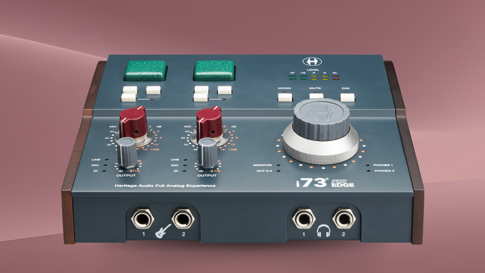 Heritage Audio i73 PRO Edge USB-C Audio Interface Heritage Audio i73 PRO Edge USB-C Audio Interface