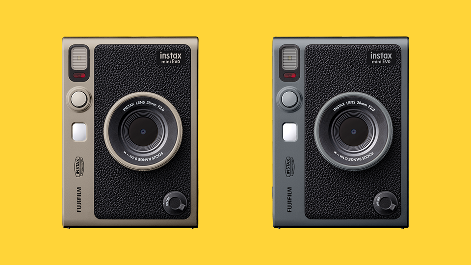 FUJIFILM’s INSTAX MINI EVO Limited Edition Hybrid Instant Camera in Titanium Gold and Dark Silver FUJIFILM’s INSTAX MINI EVO Limited Edition Hybrid Instant Camera in Titanium Gold and Dark Silver