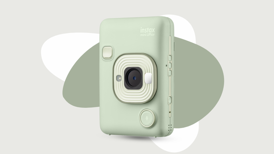 INSTAX MINI LiPlay Hybrid Instant Camera in Matcha Green