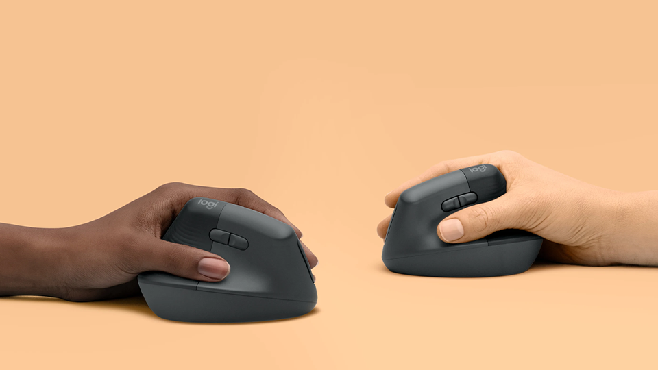 Logitech Lift Vertical Ergonomic Wireless Mouse