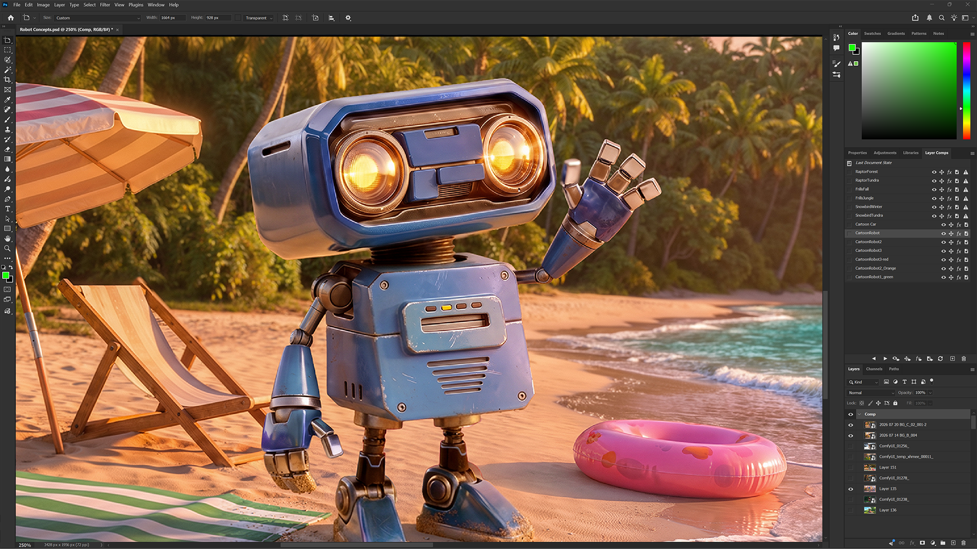NVIDIA RTX Spark for Creators using Adobe Photoshop