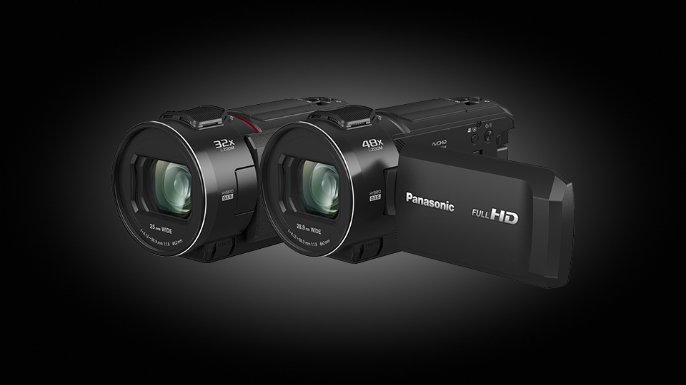 Panasonic HC-VX3 and HC-V900 Camcorders