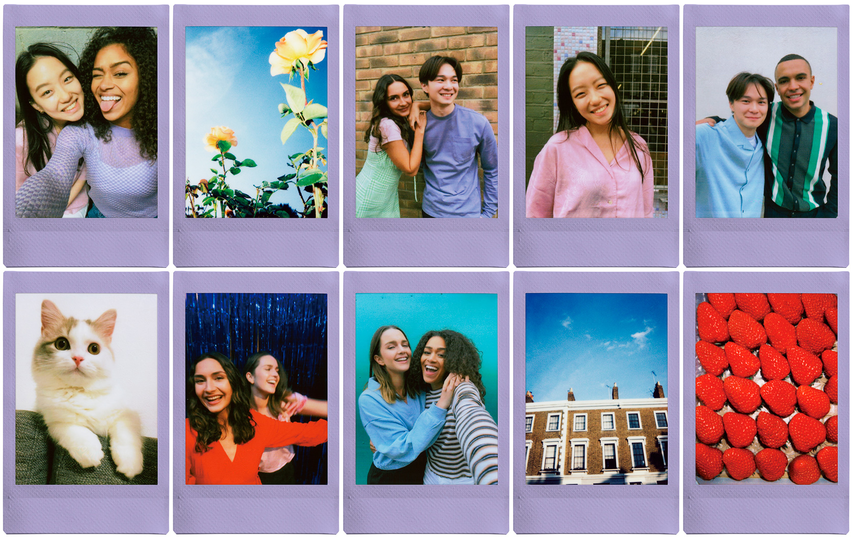 Soft Lavender Instant Film Soft Lavender Instant Film