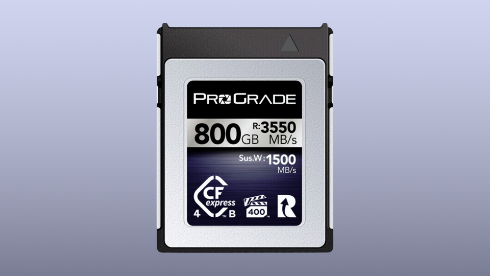 ProGrade Digital 800GB CFexpress 4.0 Type B Iridium Memory Card ProGrade Digital 800GB CFexpress 4.0 Type B Iridium Memory Card