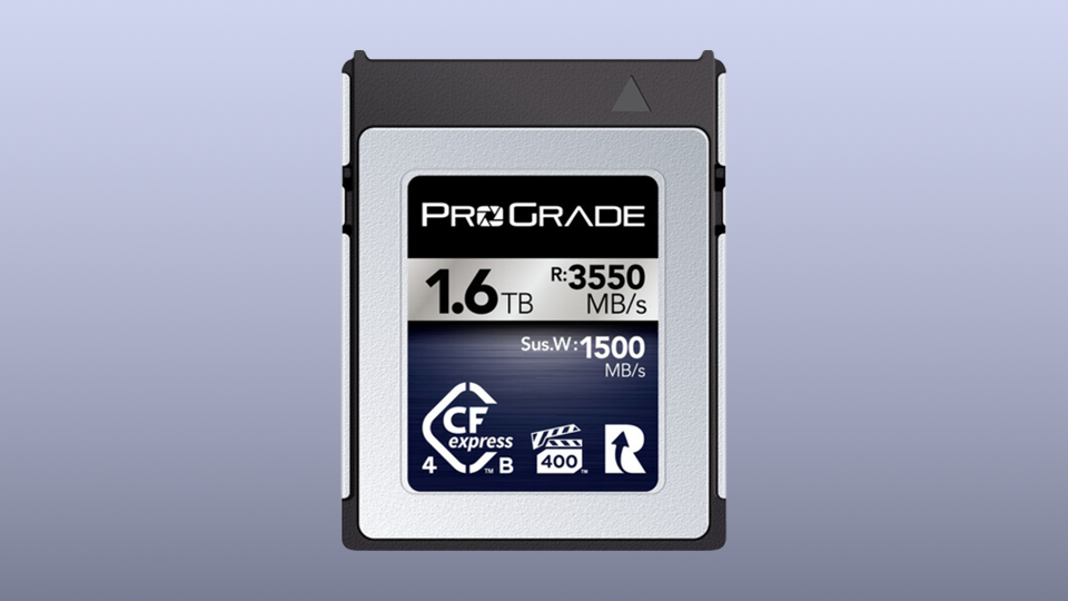 ProGrade Digital 1.6TB CFexpress 4.0 Type B Iridium Memory Card ProGrade Digital 1.6TB CFexpress 4.0 Type B Iridium Memory Card