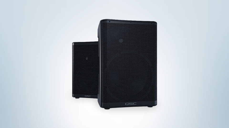 QSC CP12 Two-Way 12" 1000W Compact Powered Loudspeaker with DSP QSC CP12 Two-Way 12" 1000W Compact Powered Loudspeaker with DSP