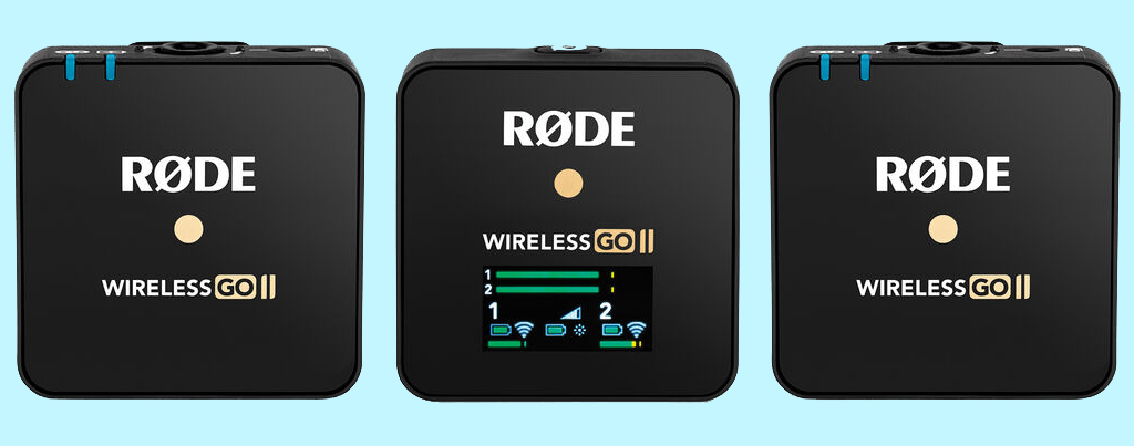 Rode Wireless GO II 2-Person Compact Digital Wireless Microphone System/Recorder (2.4 GHz, Black) Rode Wireless GO II 2-Person Compact Digital Wireless Microphone System/Recorder (2.4 GHz, Black)