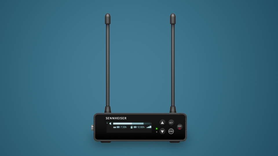 Sennheiser EW-DP Receiver Sennheiser EW-DP Receiver