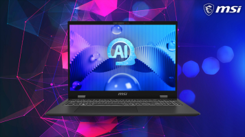 16" MSI Prestige 16 AI Evo Laptop Powers Creativity