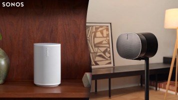 Sonos updates its Sonos One with the Era 100, adds a Spatial Audio option with the Era 300, and supports both with an assortment of accessories.