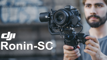 Lighten Up and Go with the Latest DJI from Ronin: the SC Stabilizer