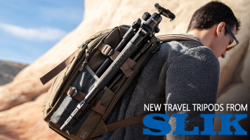 New Slik Pro AL-300 and Sprint Pro III series Travel Tripods