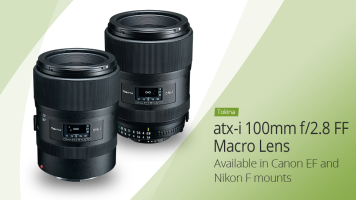 Tokina Announces atx-i 100mm F2.8 FF MACRO Lens