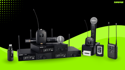 Shure Updates its Wireless System With the SLX-D+ Family