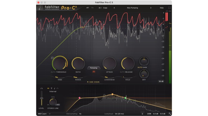FabFilter Pro-C 3 Compressor Plug-In FabFilter Pro-C 3 Compressor Plug-In