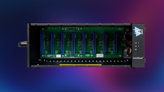 API AUDIO Lunchbox 8-Slot 500-Series Rack Chassis API AUDIO Lunchbox 8-Slot 500-Series Rack Chassis