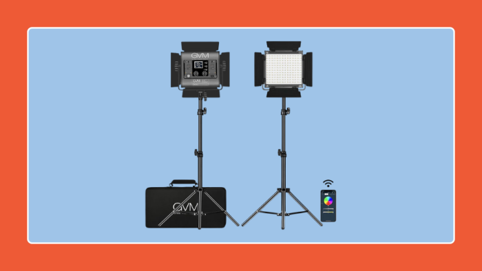 GVM 800D-RGB LED Light Panel