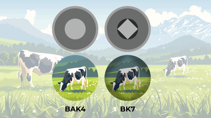 BAK4 vs BK7 BAK4 vs BK7