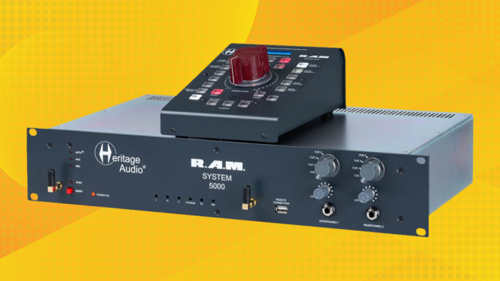 Heritage Audio RAM System 5000 5.1 Rackmount Monitoring System Heritage Audio RAM System 5000