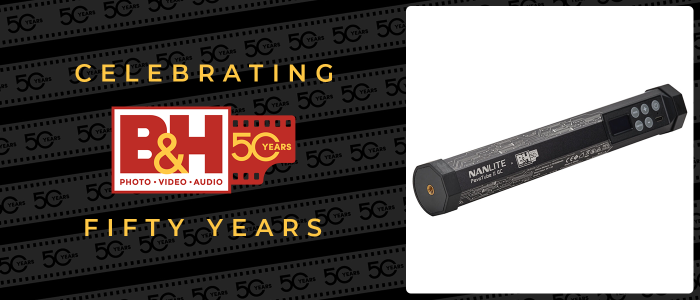 Nanlite PavoTube II 6C RGB LED Tube Light (10", Special 50th Anniversary Edition)