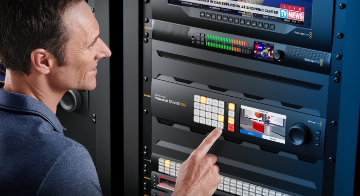 Blackmagic Design Videohub 120x120 12G Router
