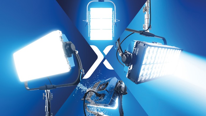 The ARRI SkyPanel X system is designed to be an incredibly modular and versatile LED panel system with multiple configurations and the option for hard, soft, or open-faced lighting.