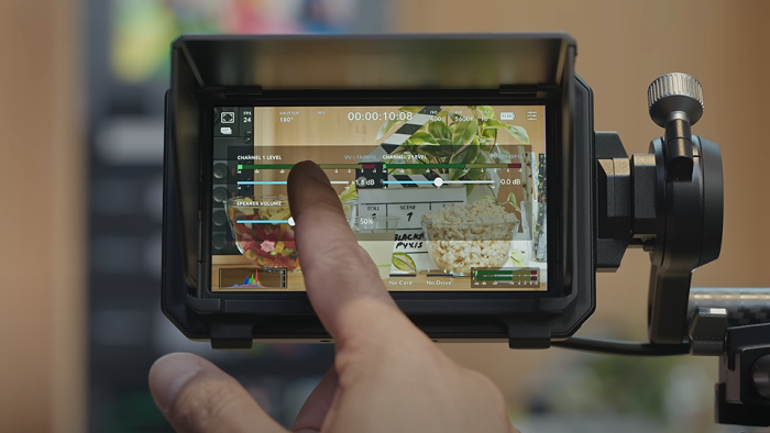 Blackmagic Design PYXIS Monitor add touchscreen monitoring with camera control